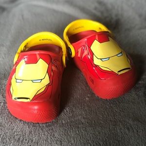 Iron Man Light Up Crocs